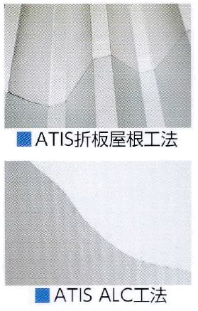 ATIS折板屋根工法、ATIS ALC工法